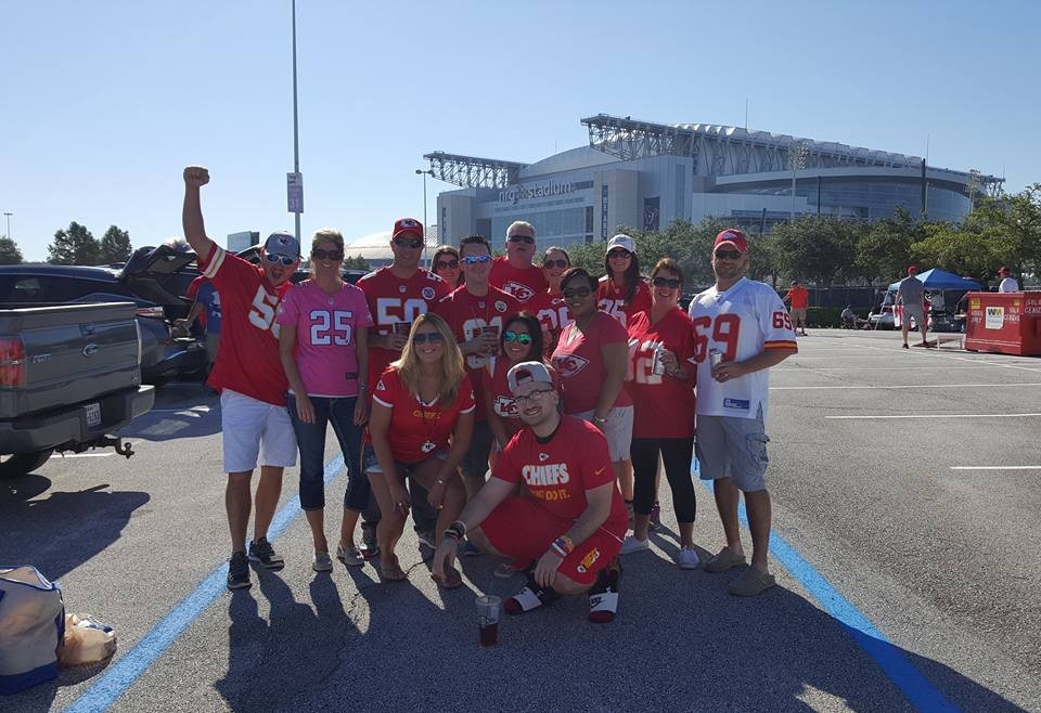 Chiefs Fans of Dallas in Houston
